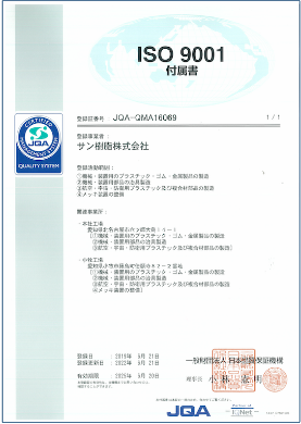 ISO9001:2015付属書